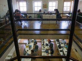 Escritório de startup tecnológica