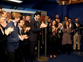 Momento da inauguração das instalações