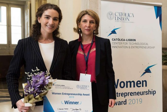 vencedora do Women Entrepreneurship Award 2019