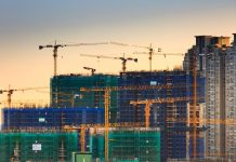 Mercado da construção com crescimento moderado