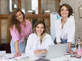 Oportunidades para as mulheres no domínio do empreendedorismo.